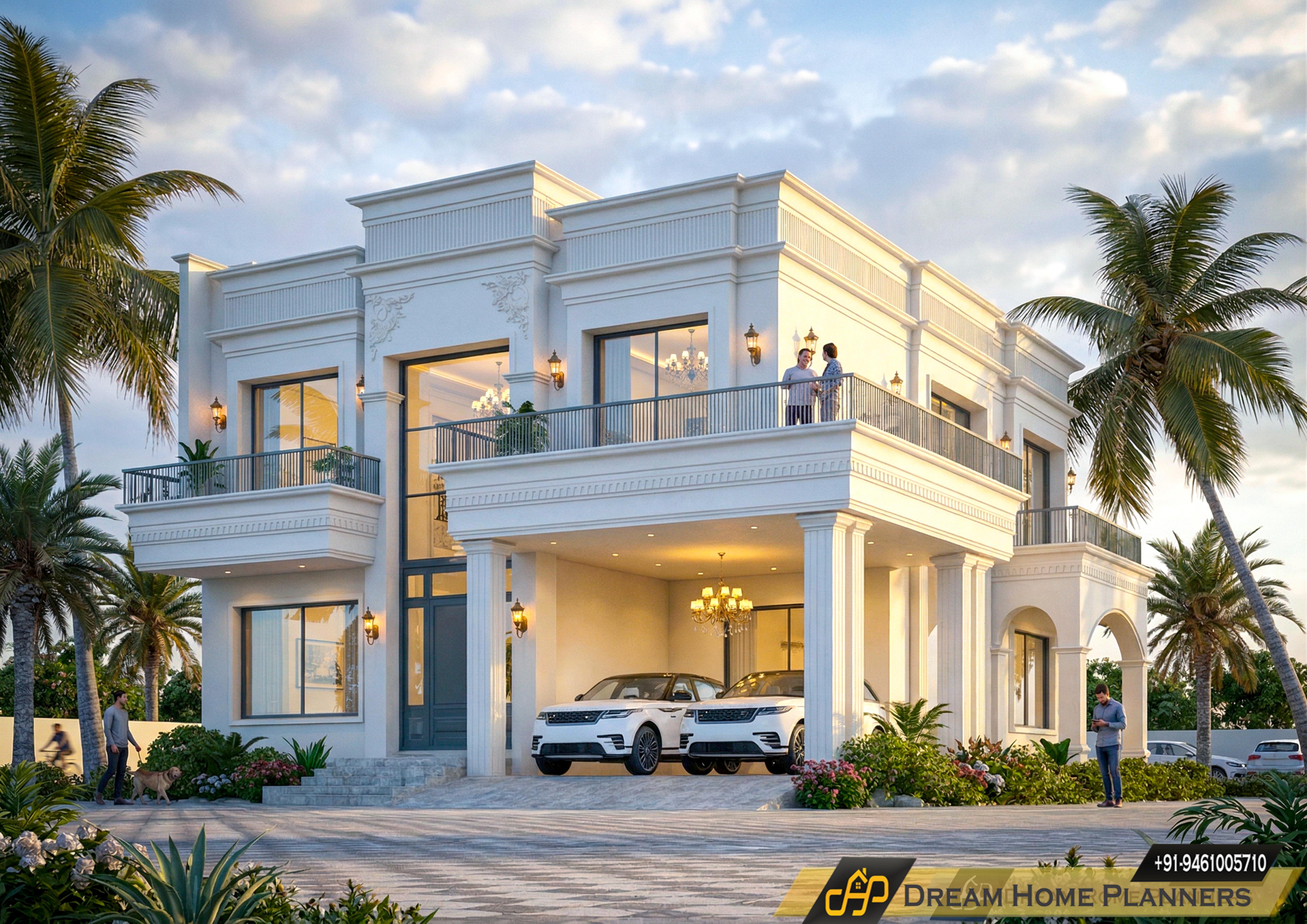 Front Classic Villa 